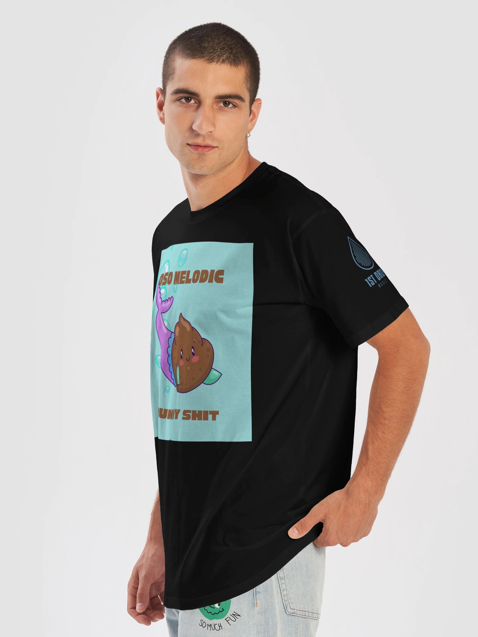 Oso Melodic Runny Shit Cover T-shirt product image (7)