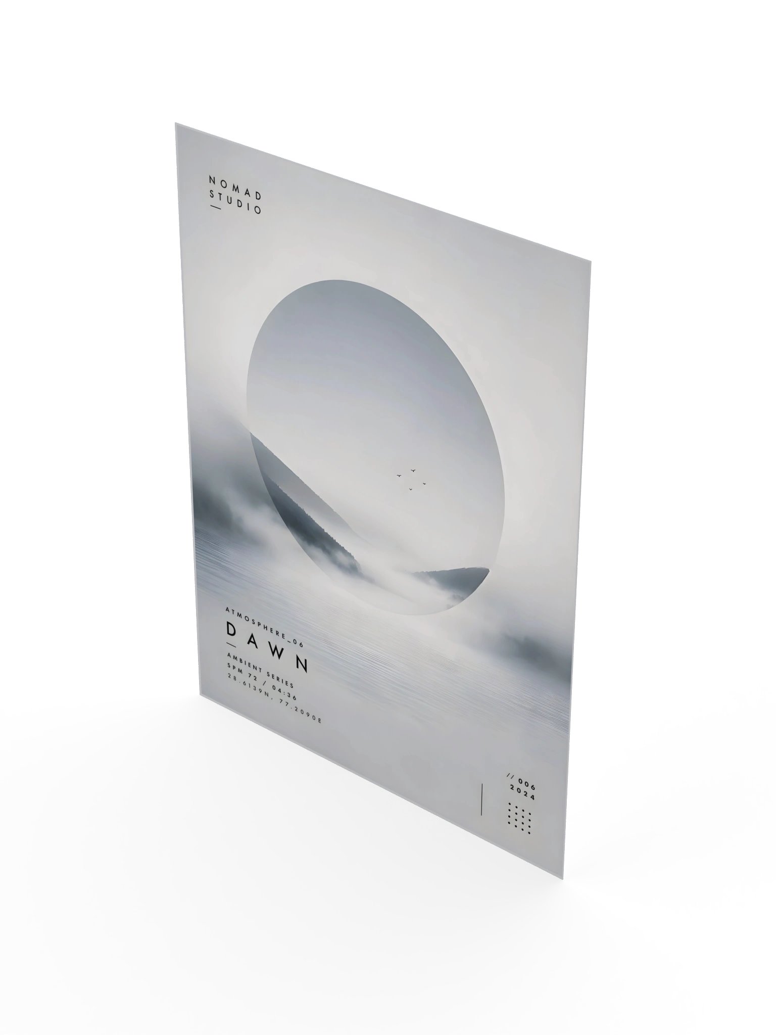 Silence — Moody Minimalist Wall Art product image (3)