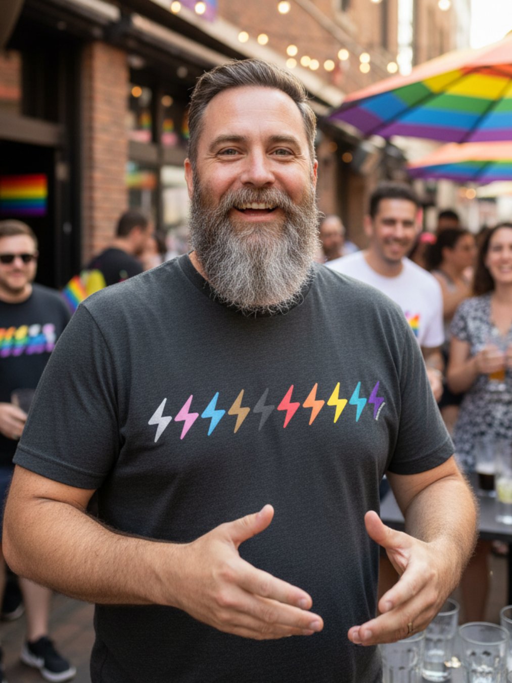 Pride Lightning T-Shirt product image (3)