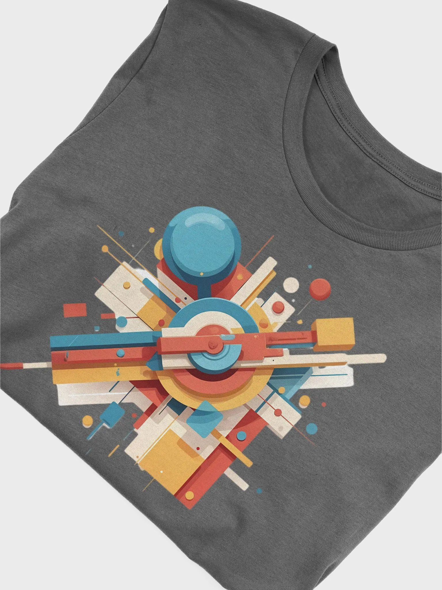 Vibrant Geometric Fusion T-Shirt product image (5)