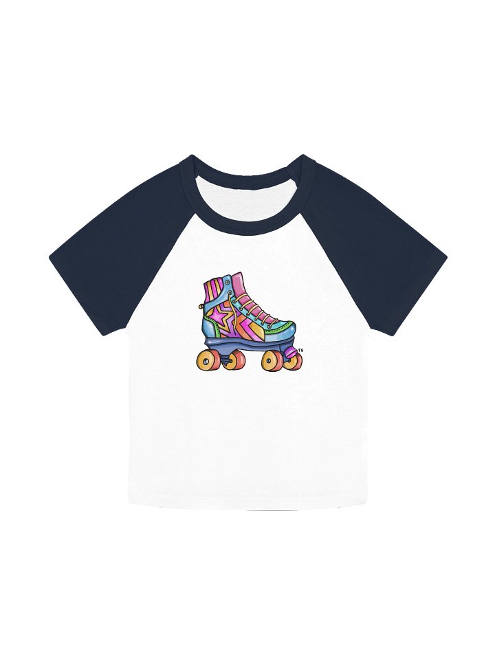 Roller Girl Baby Tee product image (1)