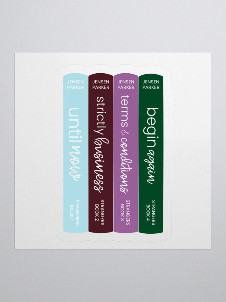 Strangers Spines Sticker product image (1)