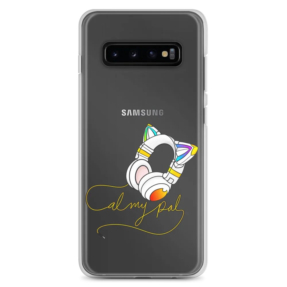 Transparent Logo Samsung Phone Case product image (1)