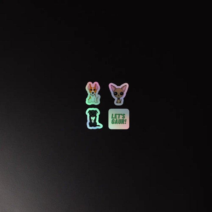 Puppy & Emote Stickers product image (4)