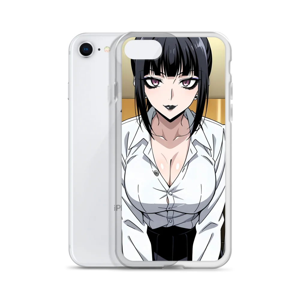 Luna Rain Seductive Office iPhone Case - Emo Beauty Phone Cover product image (55)