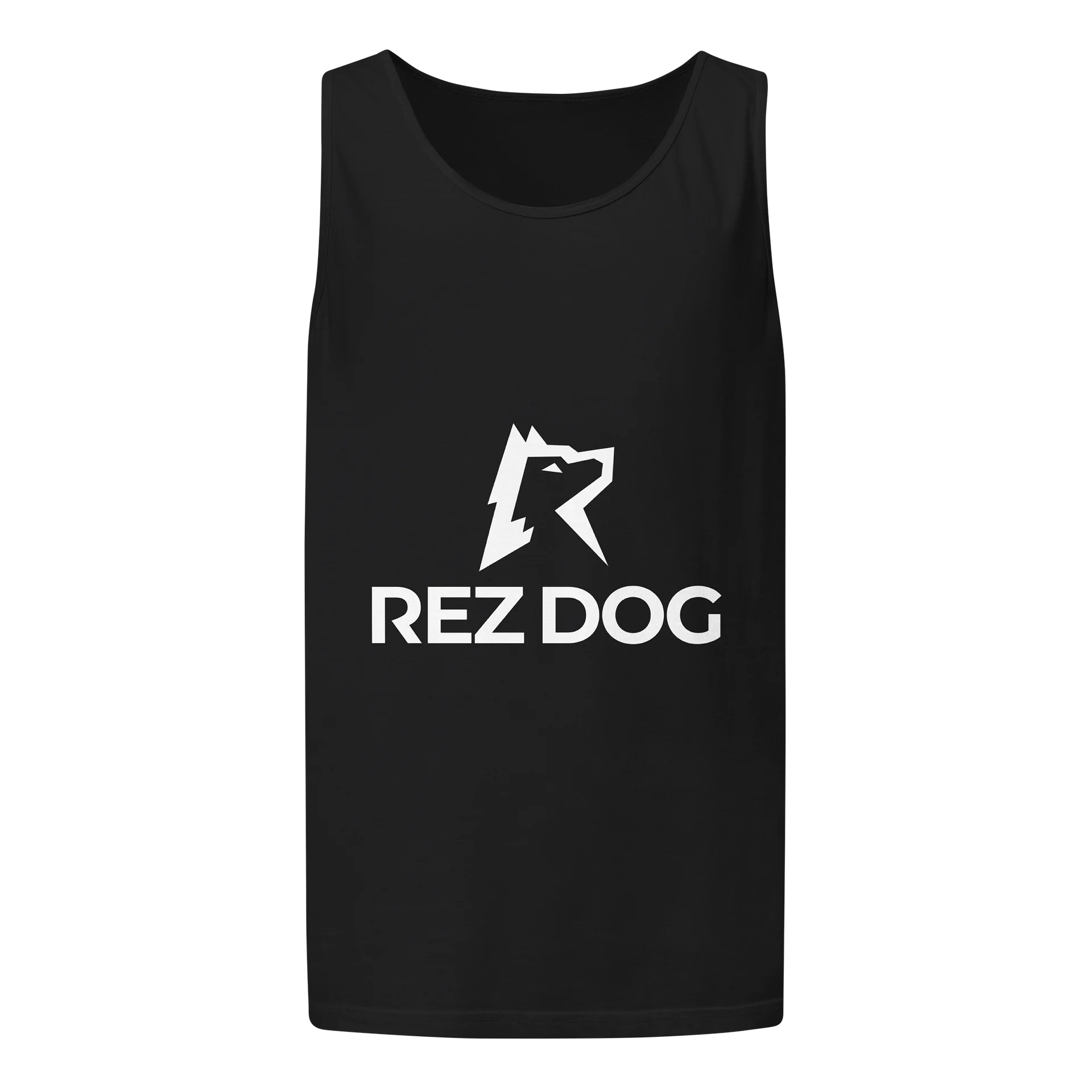 Tank Top (Black with White Logo) product image (1)