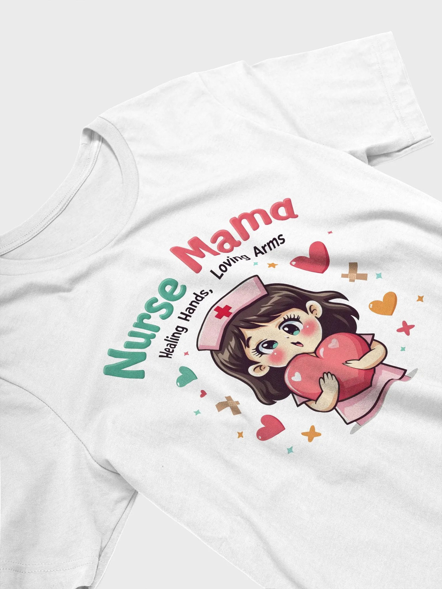 Nurse Mama Healing Hands T-Shirt product image (25)