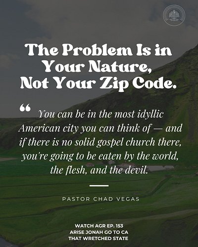 ~ Watch AGR Episode 153 ~
Arise Jonah Go to CA that Wretched State w/ Pastor Chad Vegas

Youtube: https://youtu.be/QuAhL-tU6P...