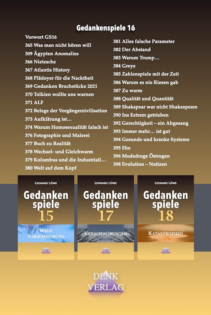 Gedankenspiele 16 (Taschenbuch) product image (2)