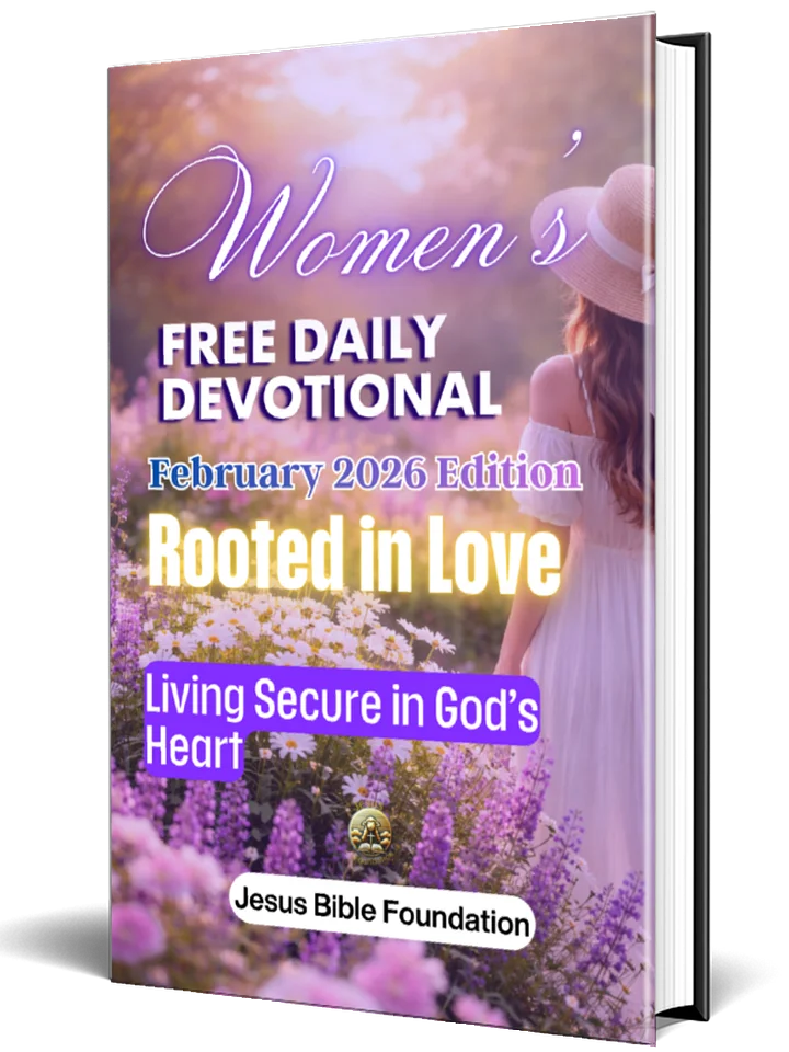 Women’s Free Daily Devotional February 2026 Edition: Rooted in Love — Living Secure in God’s Heart product image (1)