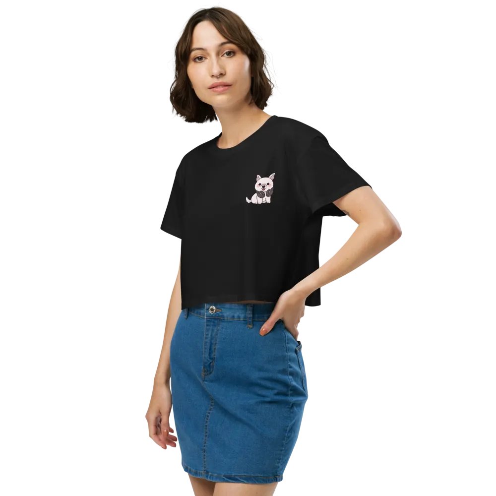 Gamer Dog Crop Tee product image (3)