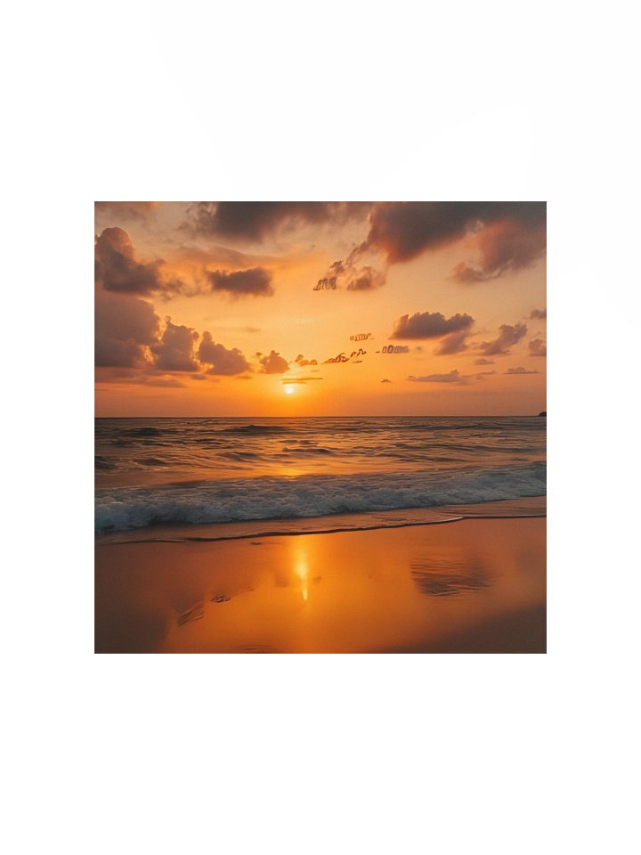 Golden Horizon Sunset Poster product image (5)