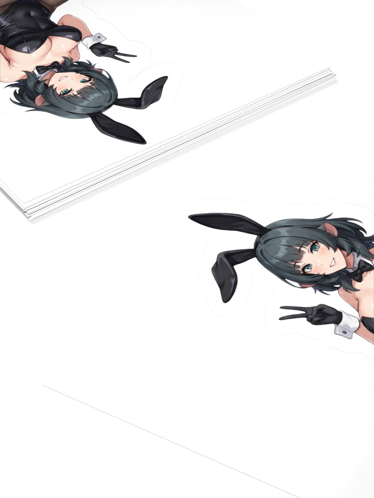 Jane Doe bunny suit sticker product image (11)