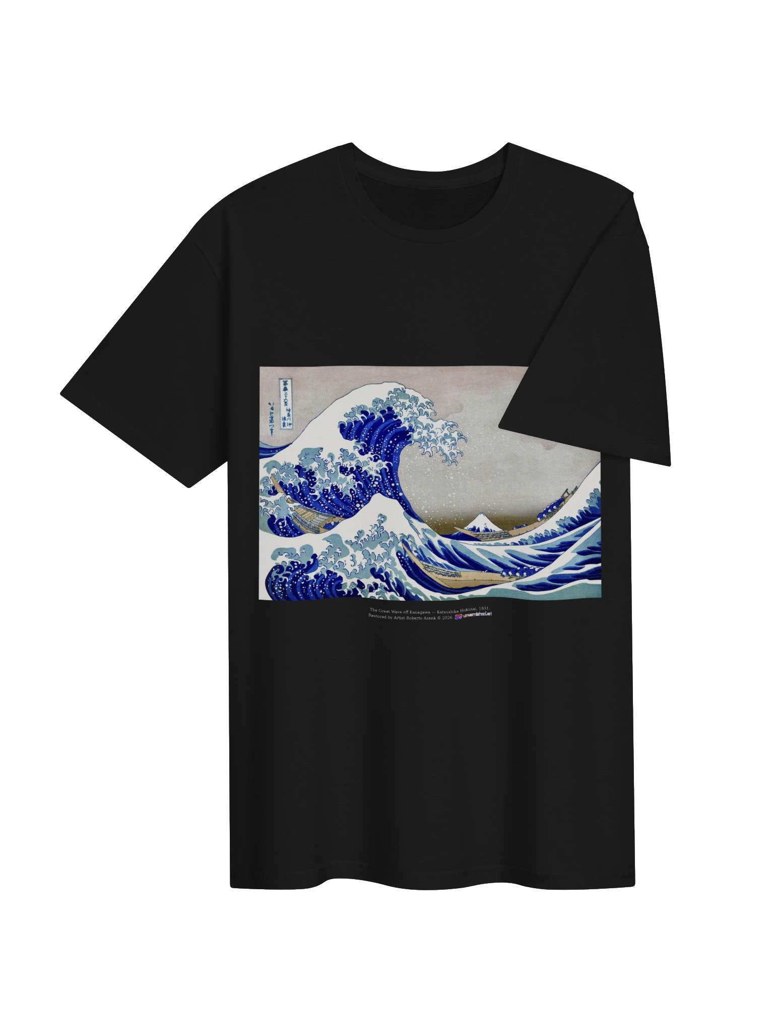 The Great Wave off Kanagawa — T-Shirt product image (4)