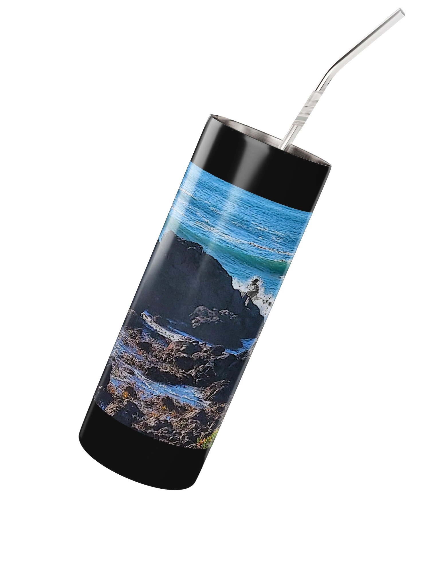 Ocean Wave Stainless Steel Tumbler product image (2)