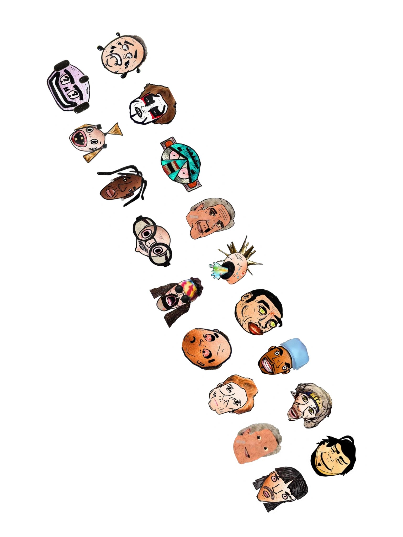 scarjars face decals: the whole cast product image (3)