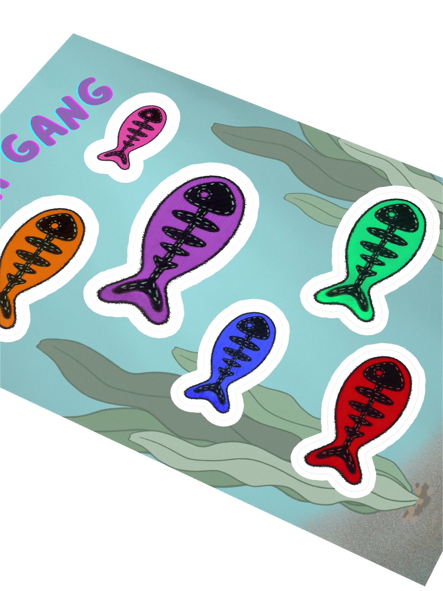 Feesh Gang Sticker Sheet product image (2)