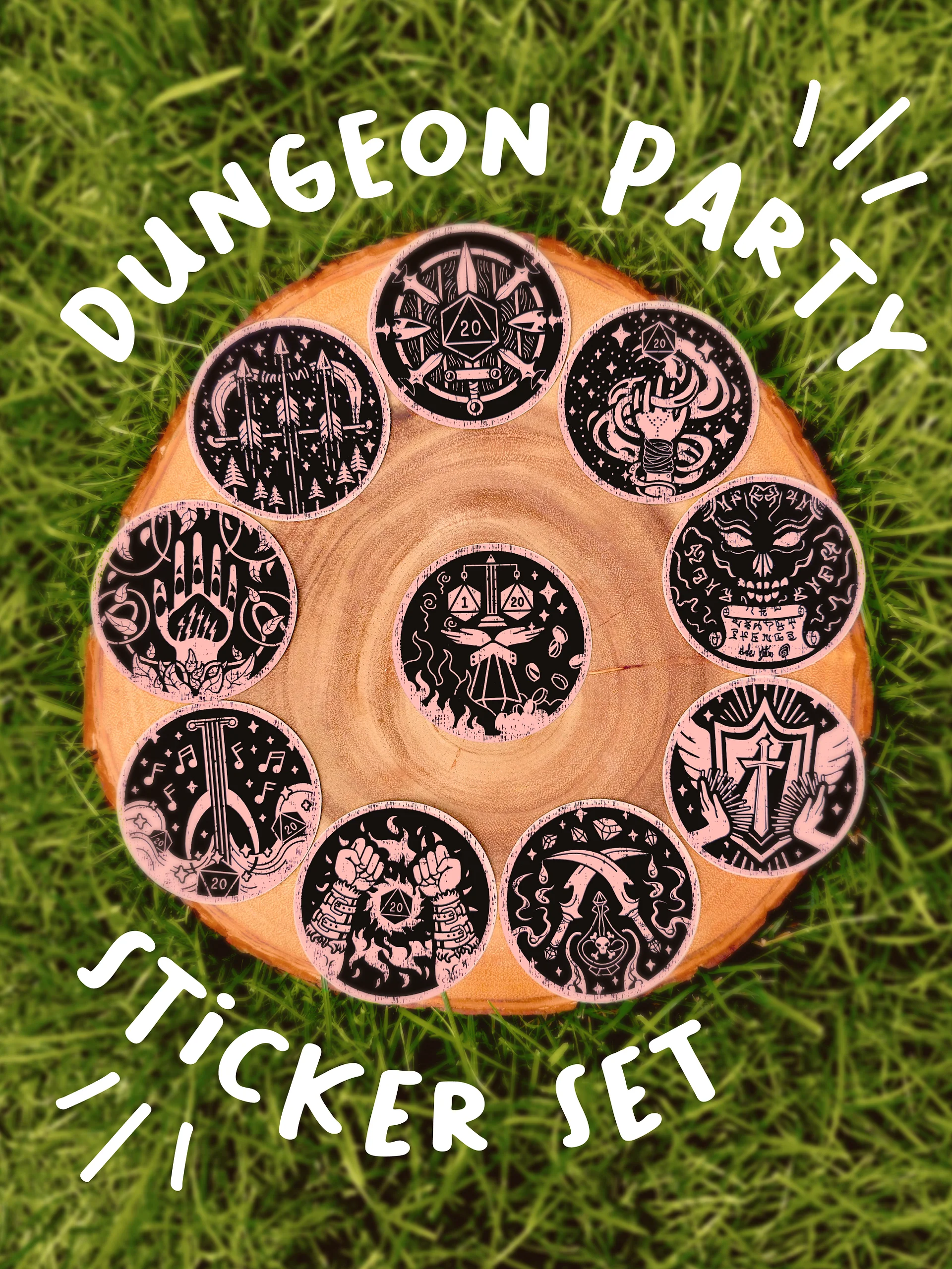 DND Sticker Set product image (1)