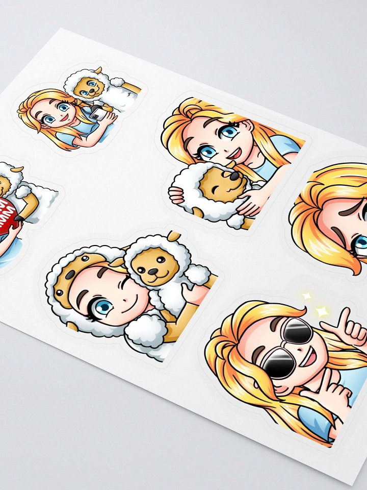 Melissa Emote Stickers Set 4 product image (2)