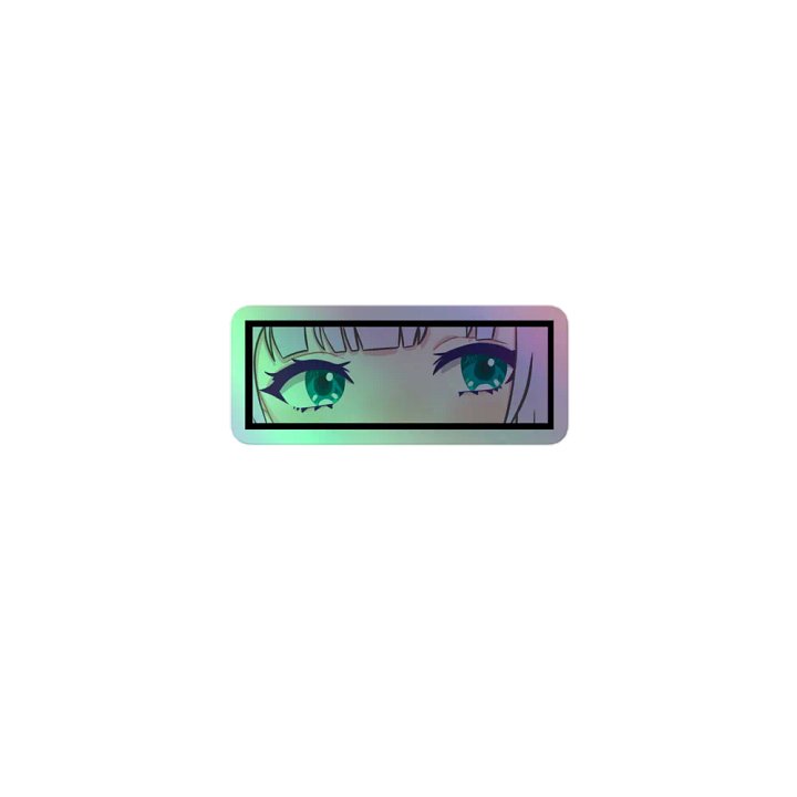 Holographic MissFushi's Eyes Sticker product image (1)