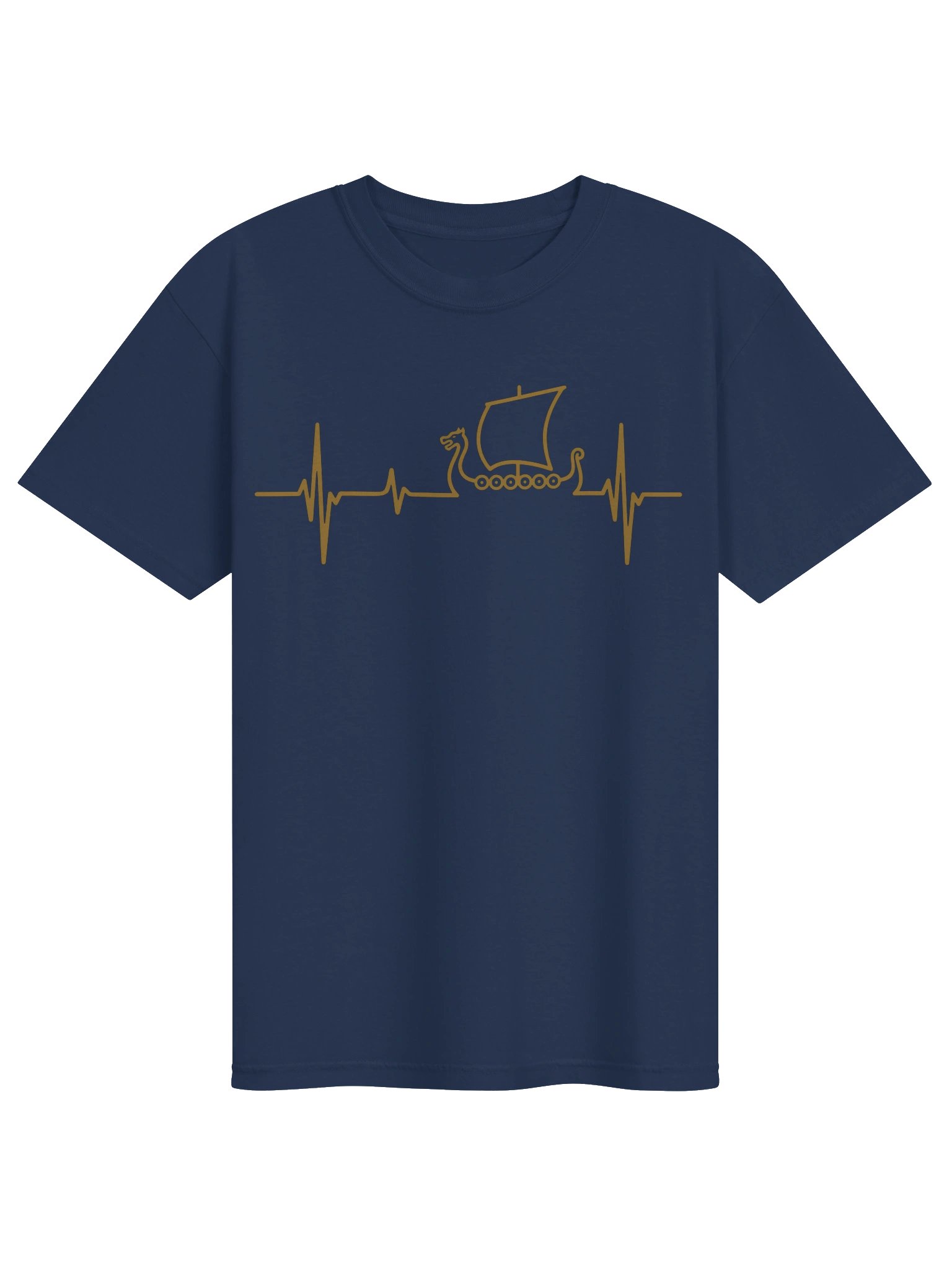 Gold Viking Life Line - Comfort Colors Heavyweight Unisex cotton T-shirt product image (3)