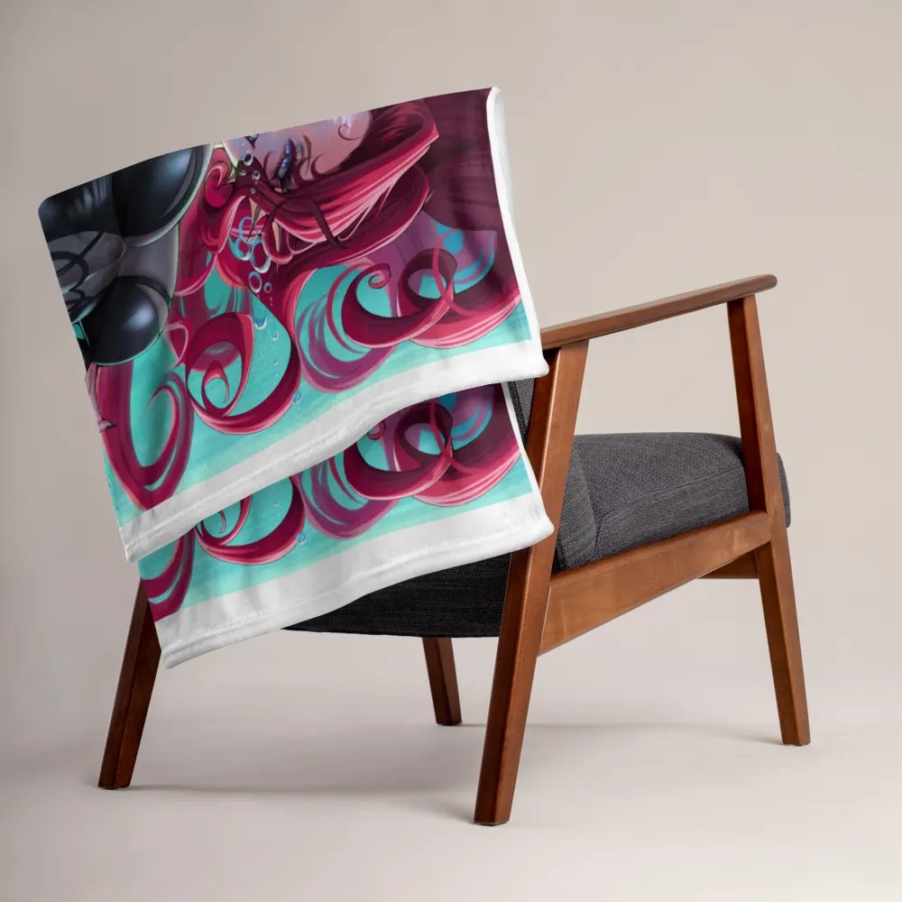 Deadly Beautiful Skulls Blanket product image (3)