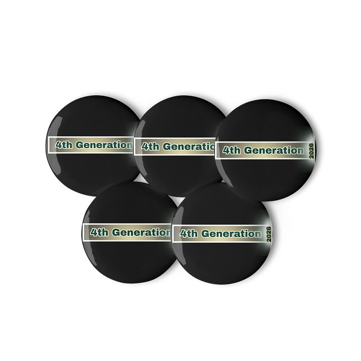 4th Generation Perry Family Pin Buttons | Legacy Edition product image (2)