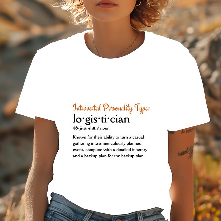 Logistician Introverted Personality Type T-Shirt product image (1)