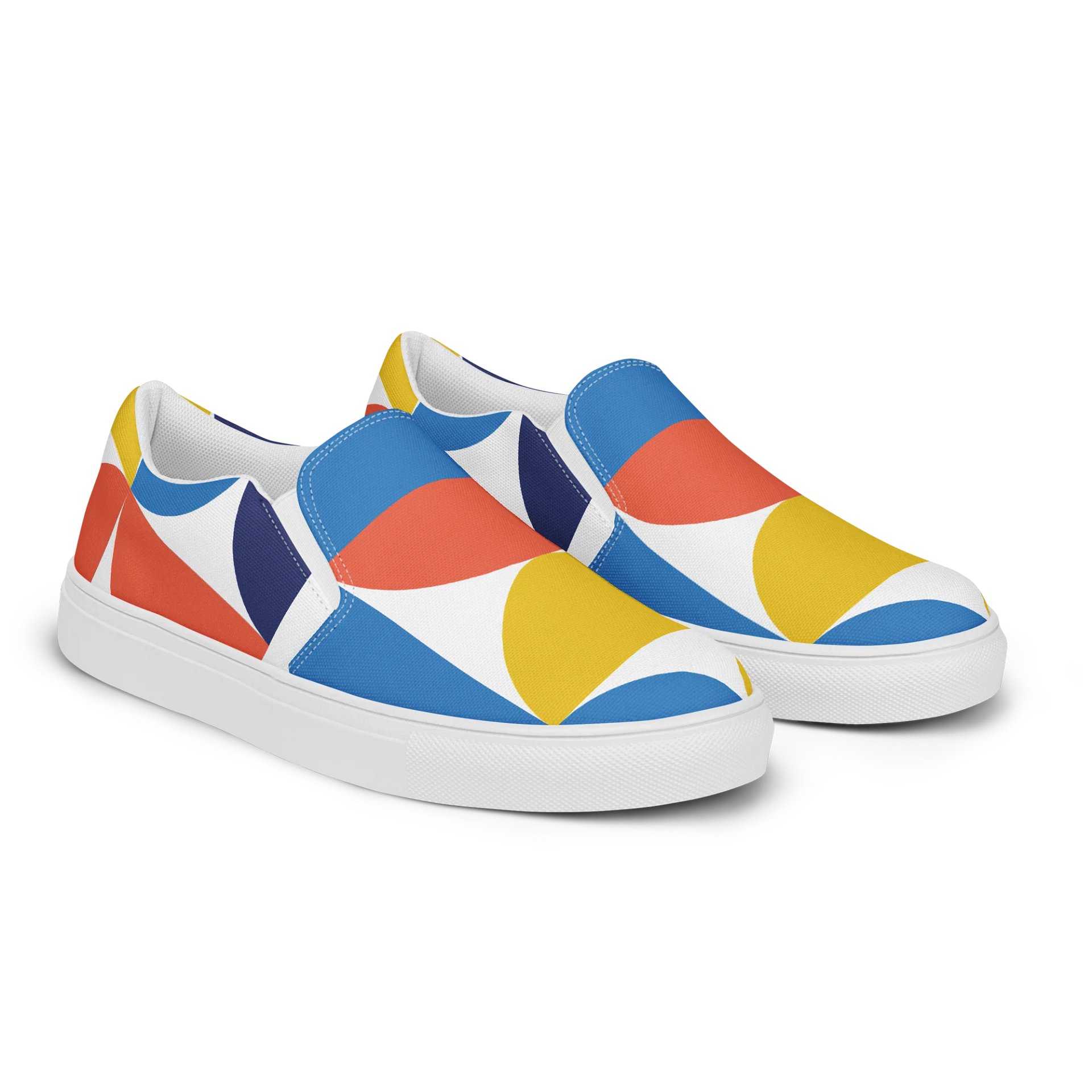 WyldFoxy Yellow blue Canvas Shoes product image (2)