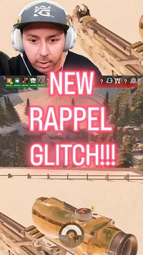 NEW RAPPEL GLITCH!!! #rainbowsixsiege #rainbowsix #r6 #r6s #gaming