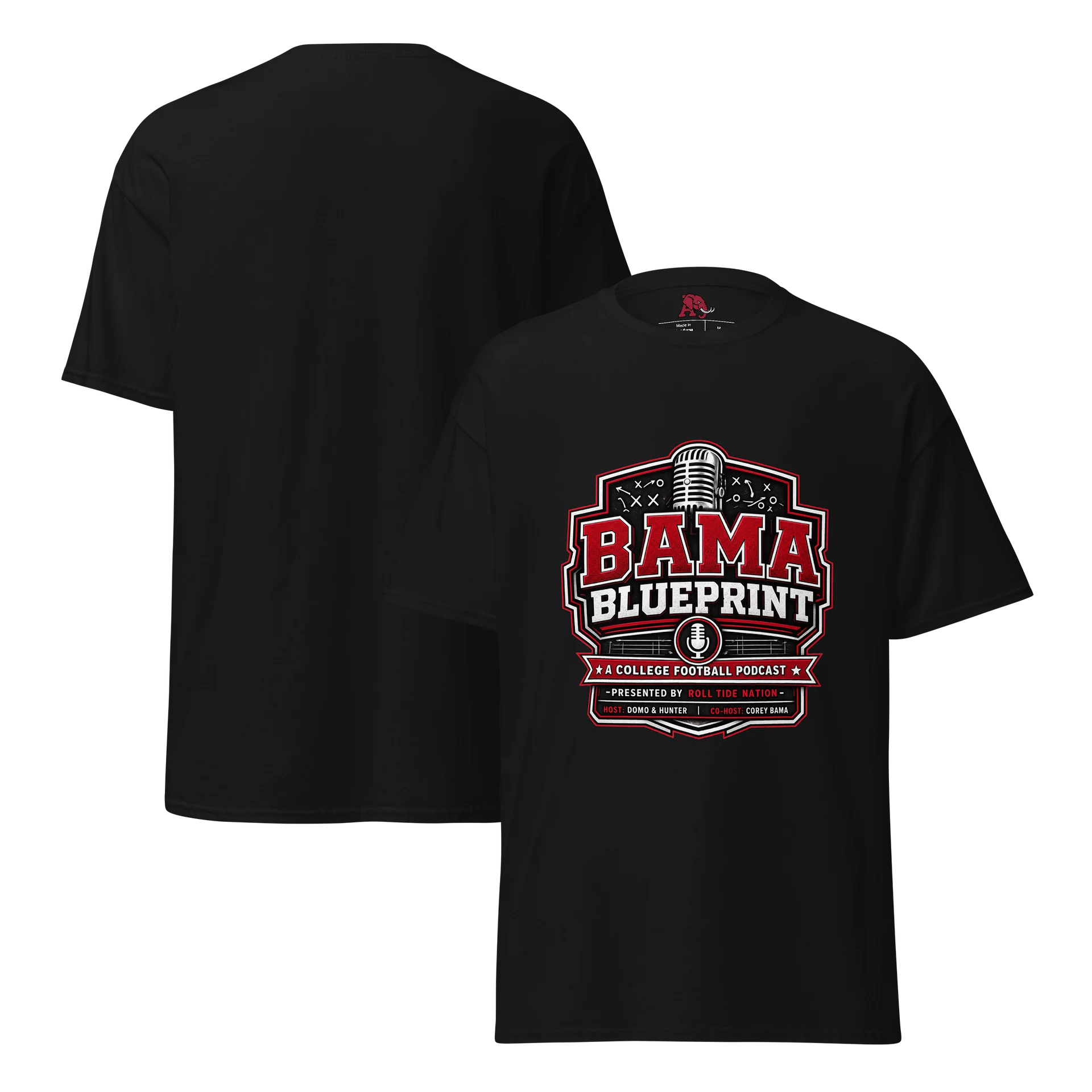 Bama Blueprint College Football Podcast Tee product image (14)