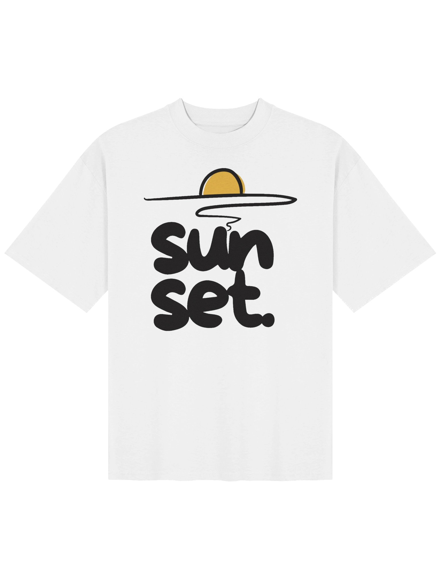 Solar Horizon Unisex Oversized Tee product image (2)