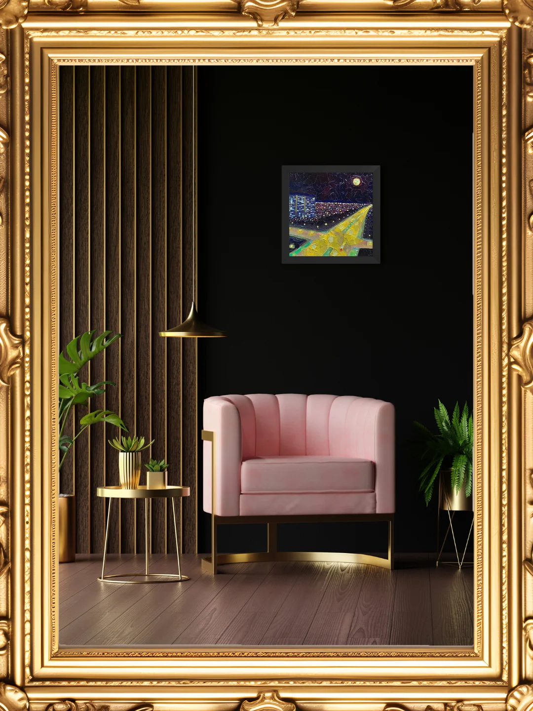The Vein Of The City Framed Print product image (4)