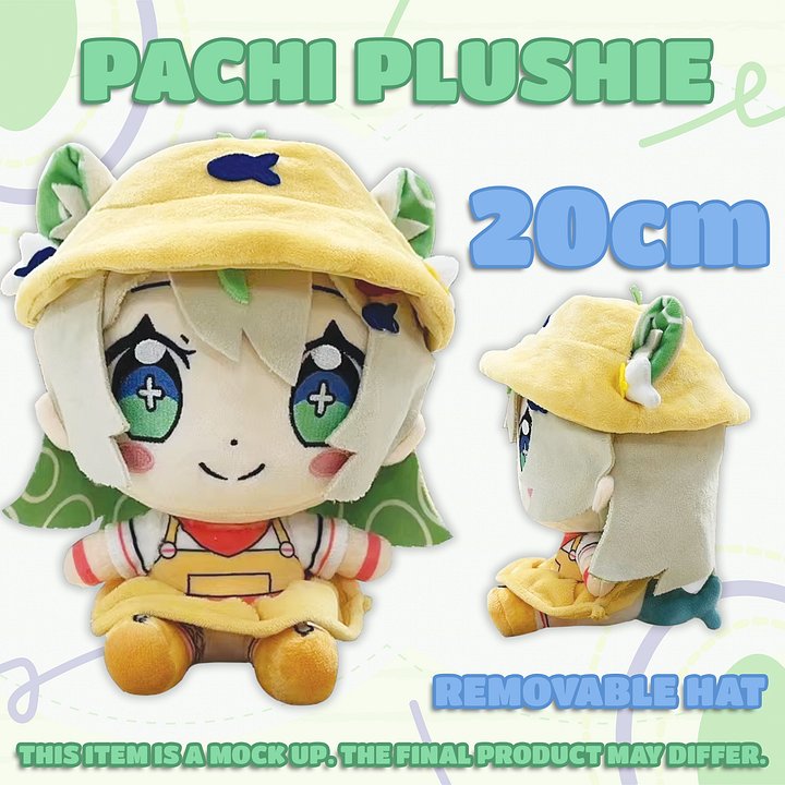 Pachi Plushie [PREORDER] product image (1)