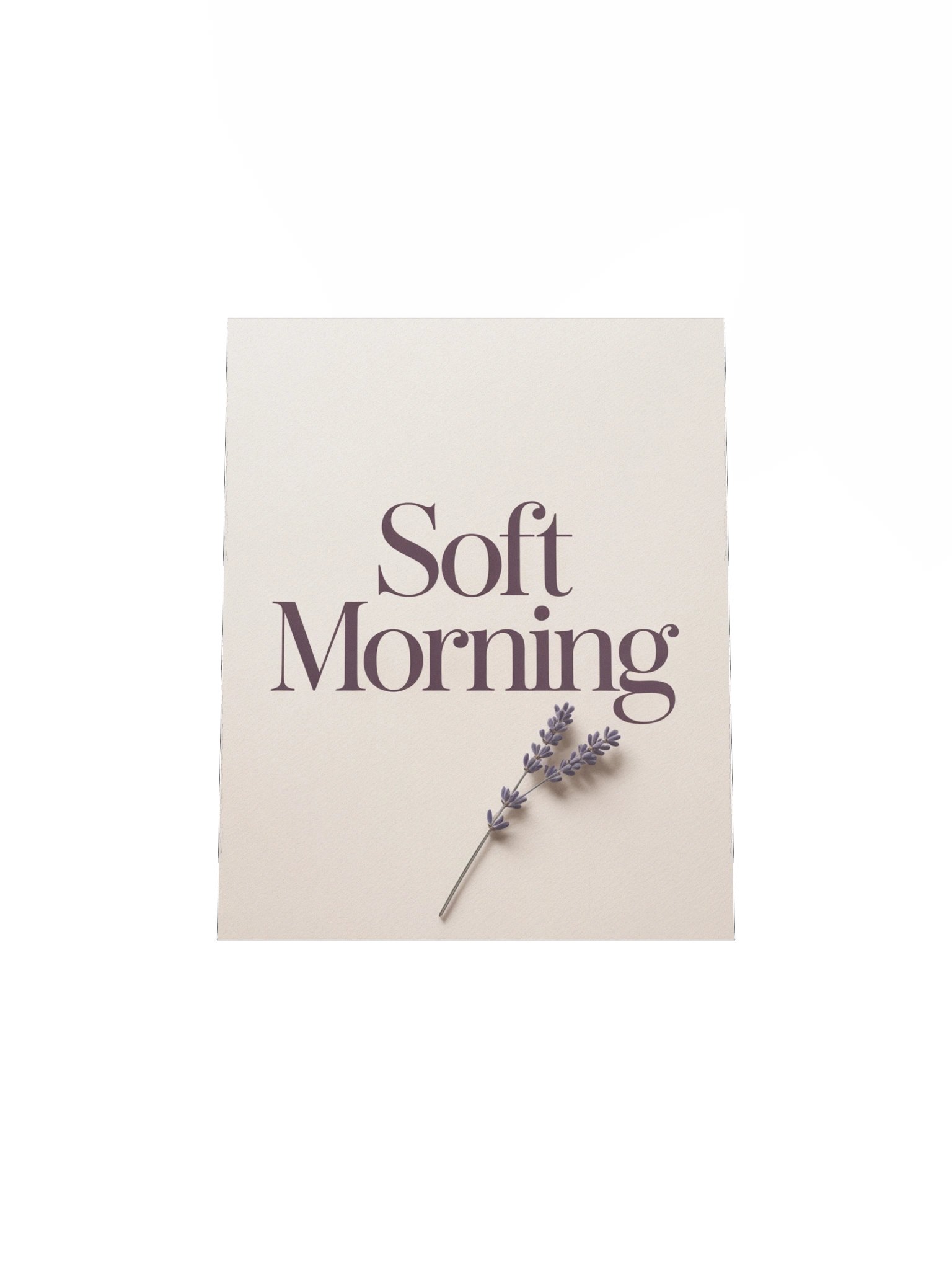 Calm Walls Print – Soft Morning product image (10)