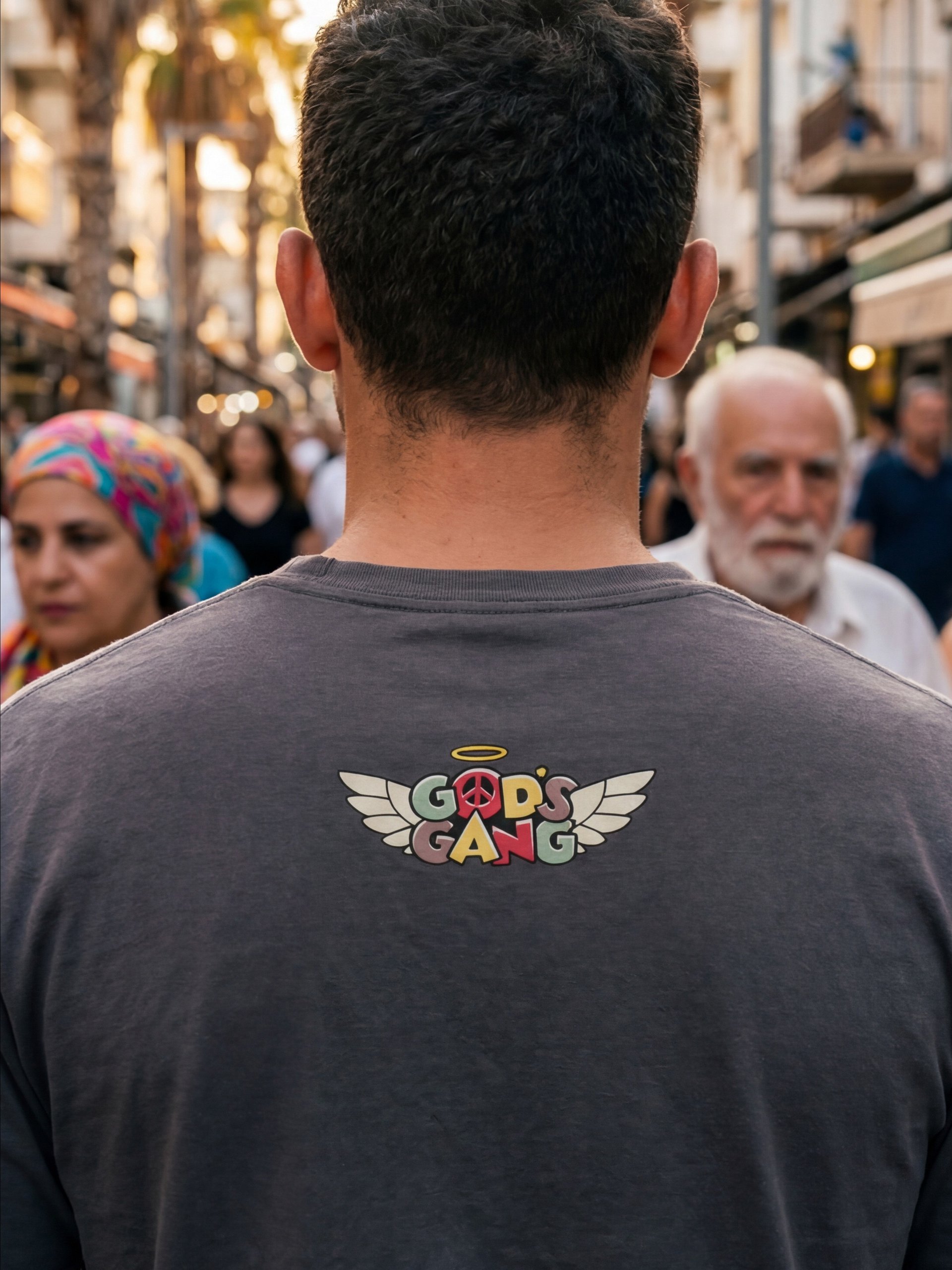 When a Jew and a Muslim COOP | God's Gang Tee product image (3)