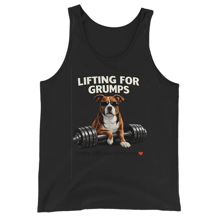Lifing for Grumps guys tank product image (2)