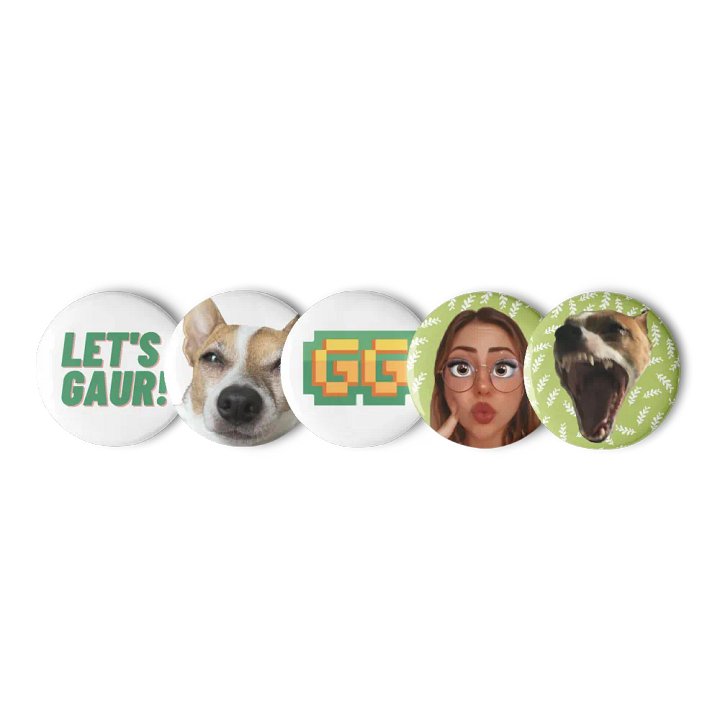 Gremmzlin Badges - 5 pack product image (1)