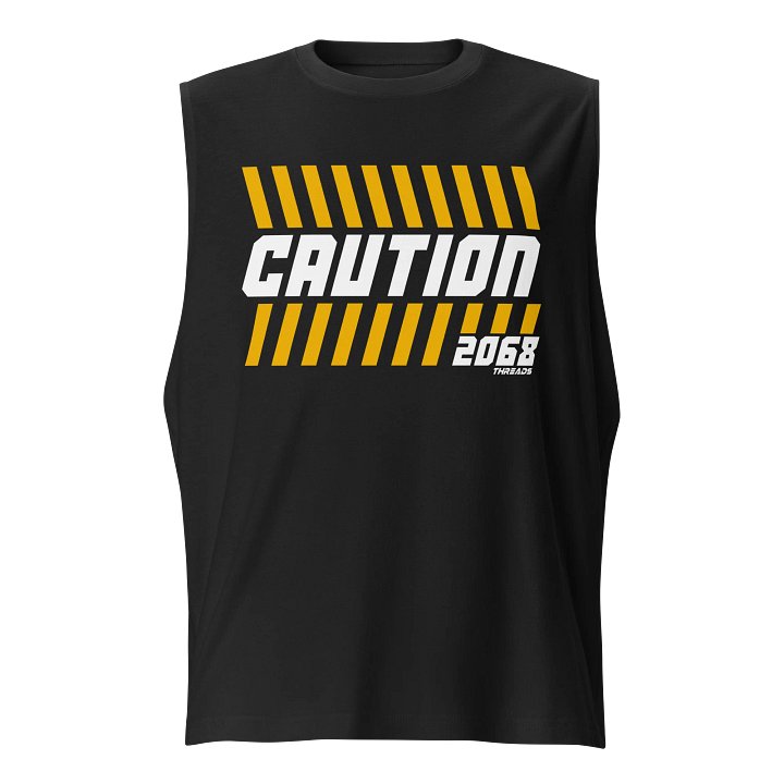 Caution Threads Muscle Tank product image (1)