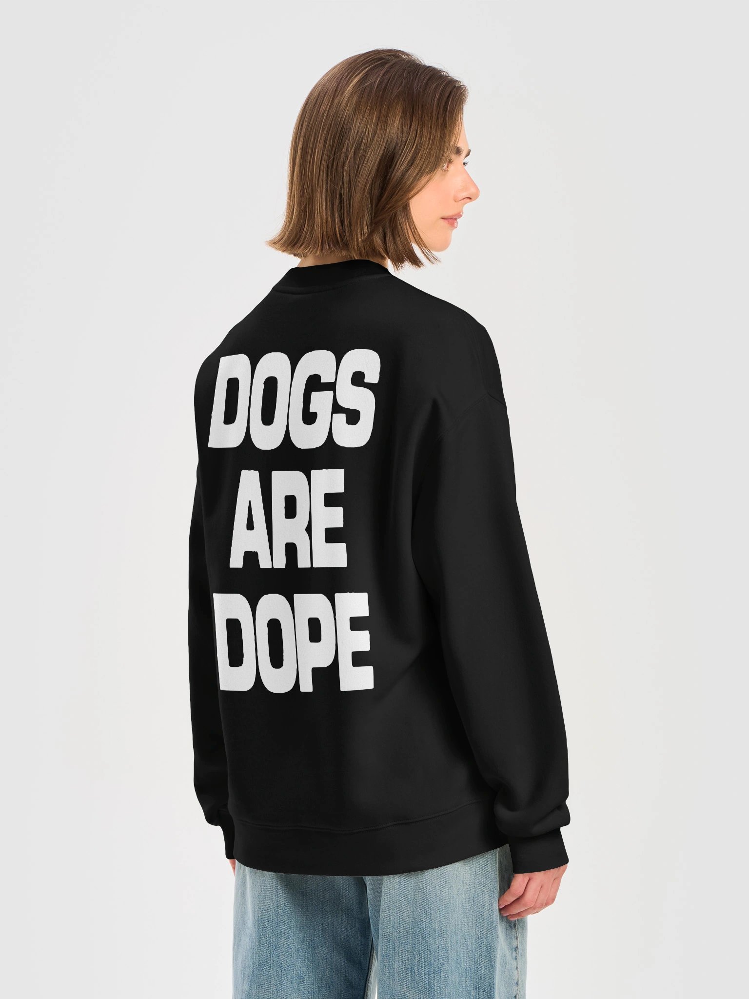 DOGS ARE DOPE // CREW SWEATER product image (6)