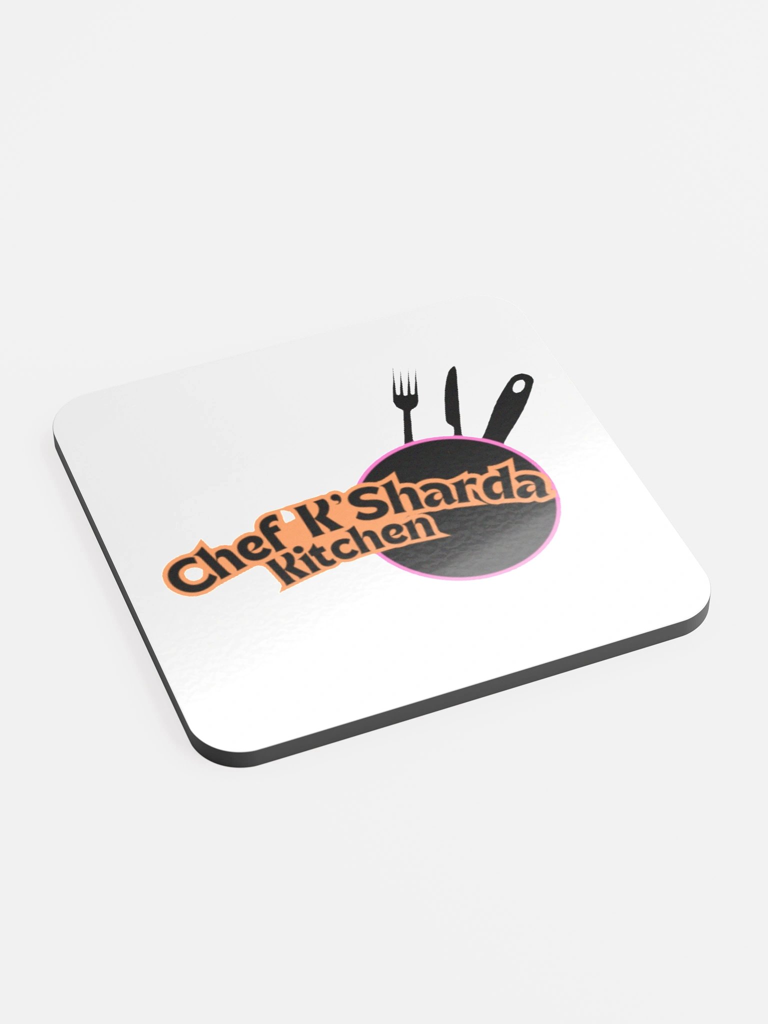 Culinary Chic Glossed Cork Coaster product image (2)