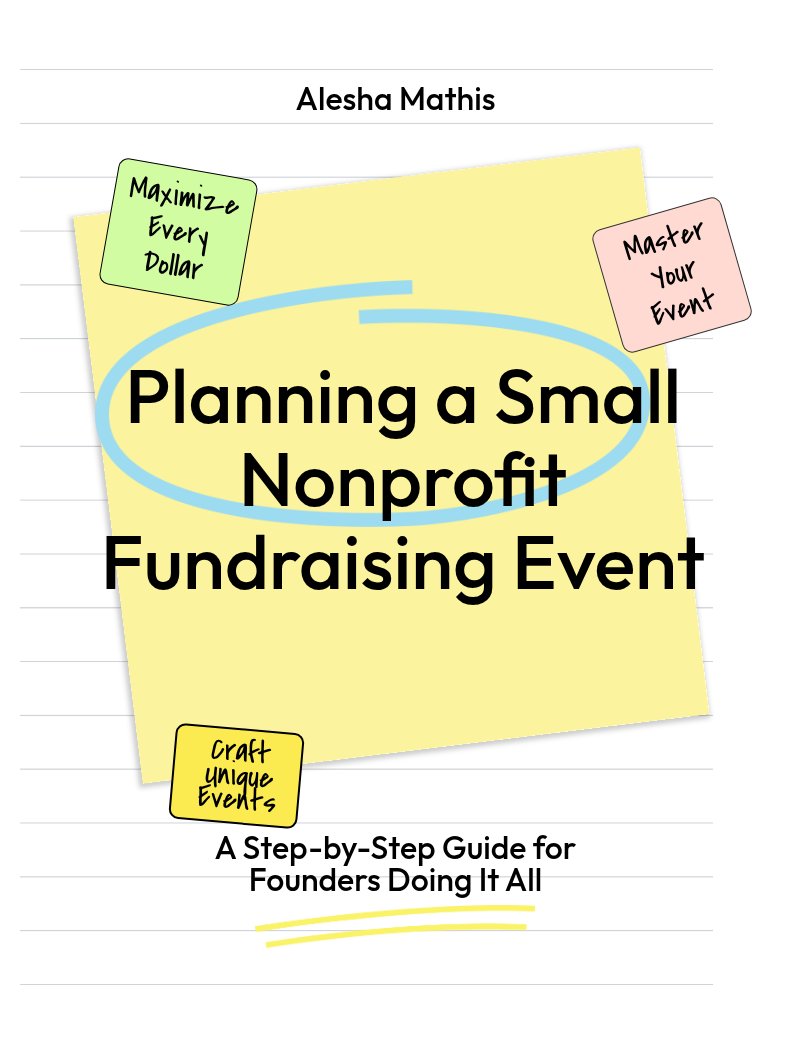 Planning a Small Nonprofit Fundraising Event product image (1)