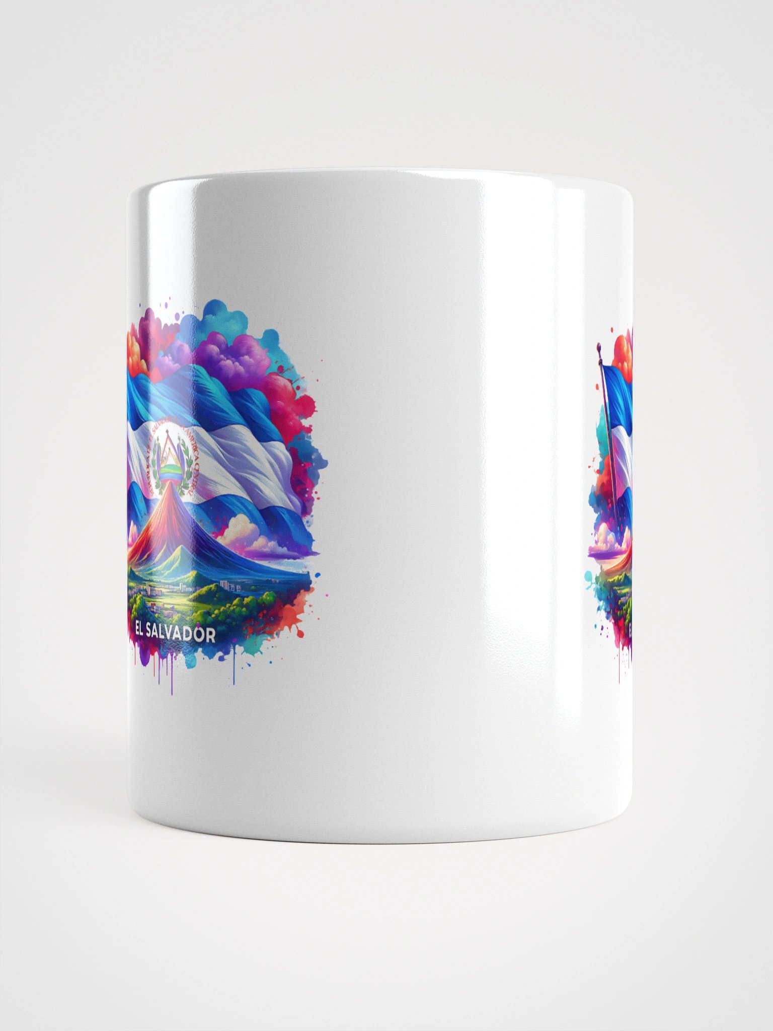 Vibrant El Salvador Flag Mug product image (14)