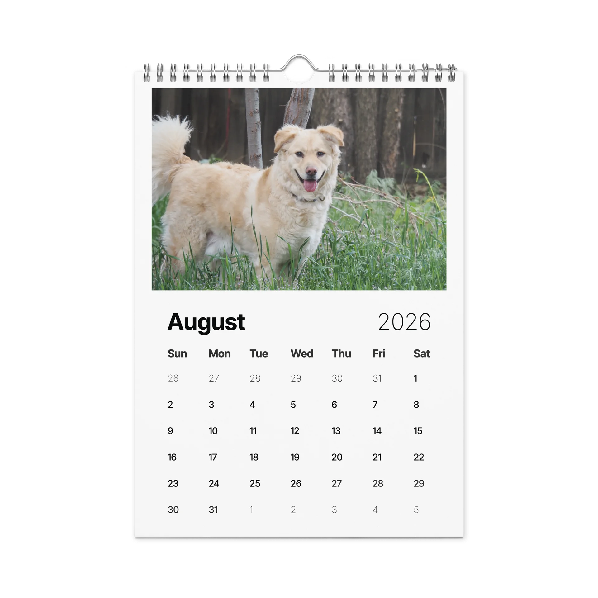 Milo's Life 2026 Wall Calendar product image (7)