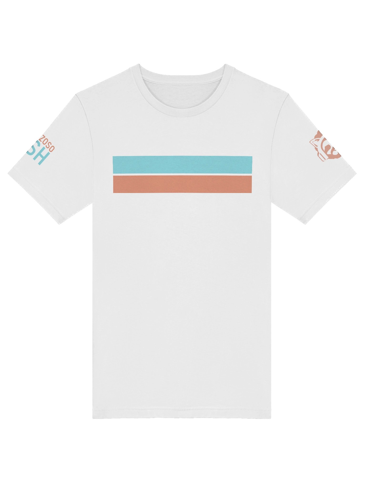 Slothfish shirt Orange/blue product image (5)