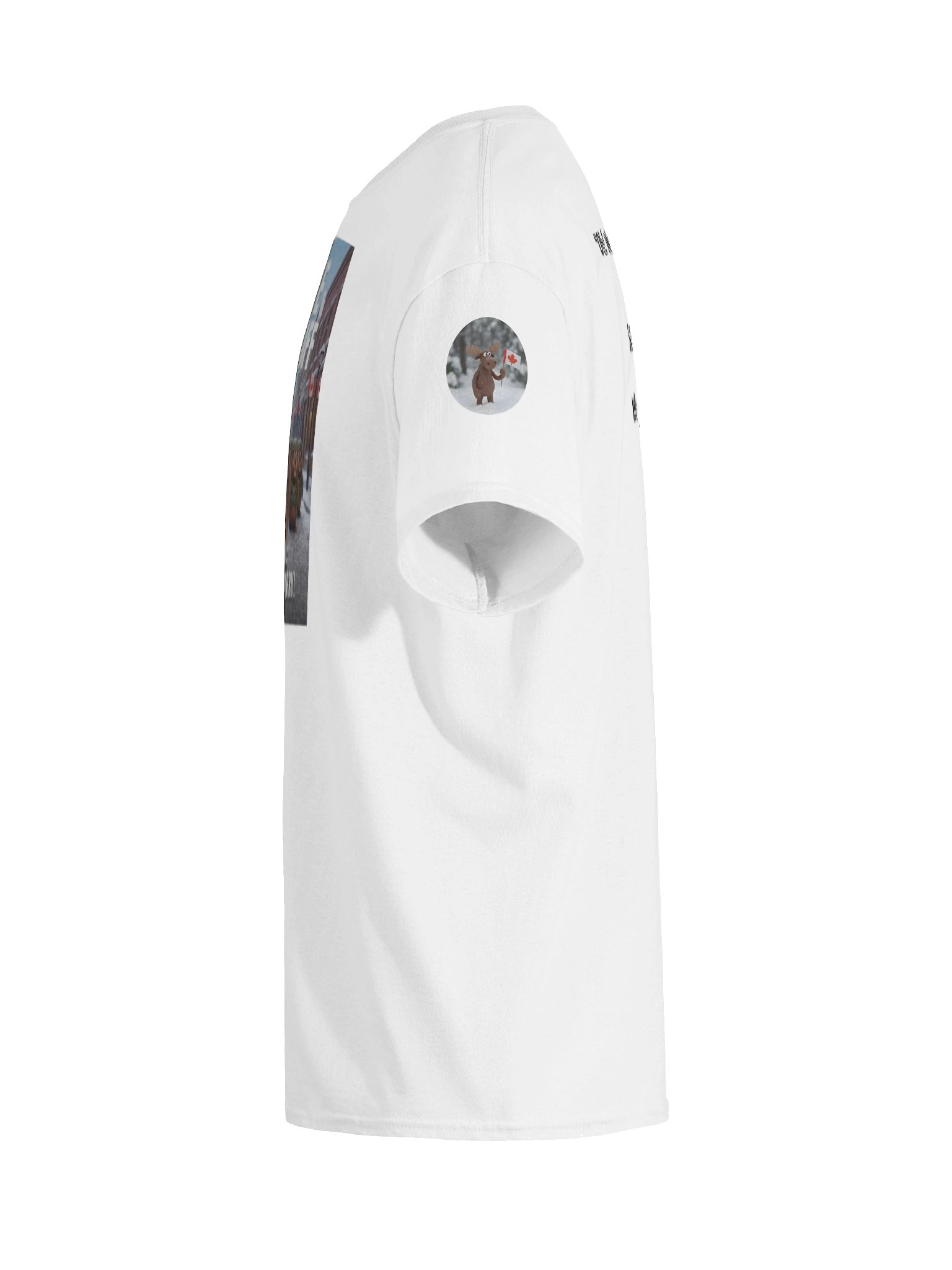 Polite Mode: Off | Command Center Heavyweight Tee (White) product image (11)