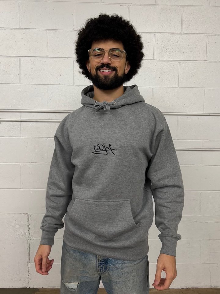 e30joel Embroidery Signature Hoodie (Black Stitch) product image (1)