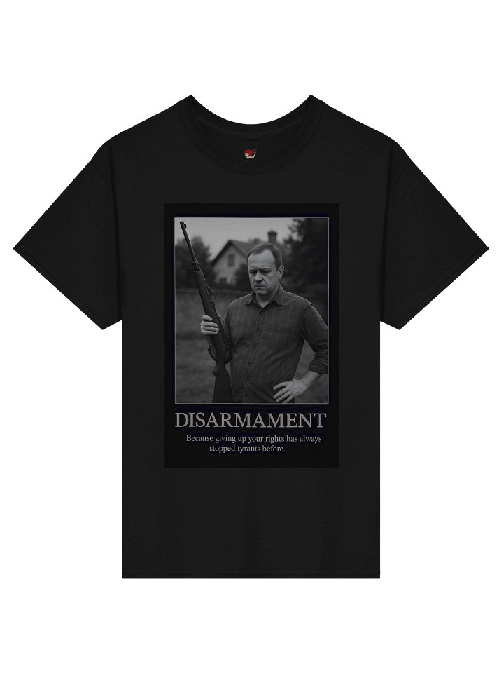 Disarmament Tee – Because every utopia starts with victims product image (2)