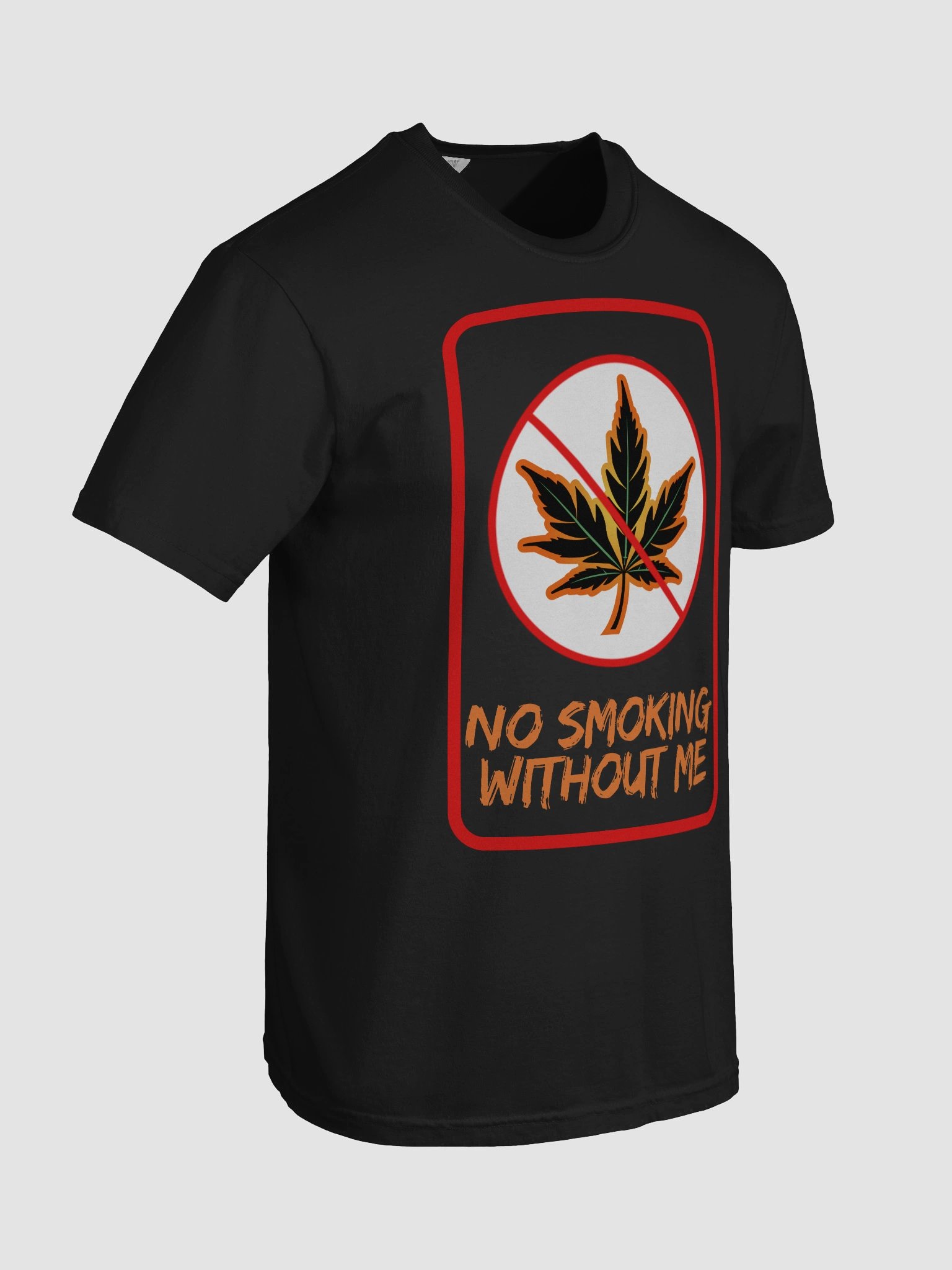 "No Smoking Without Me" Supersoft Sign Tee product image (32)