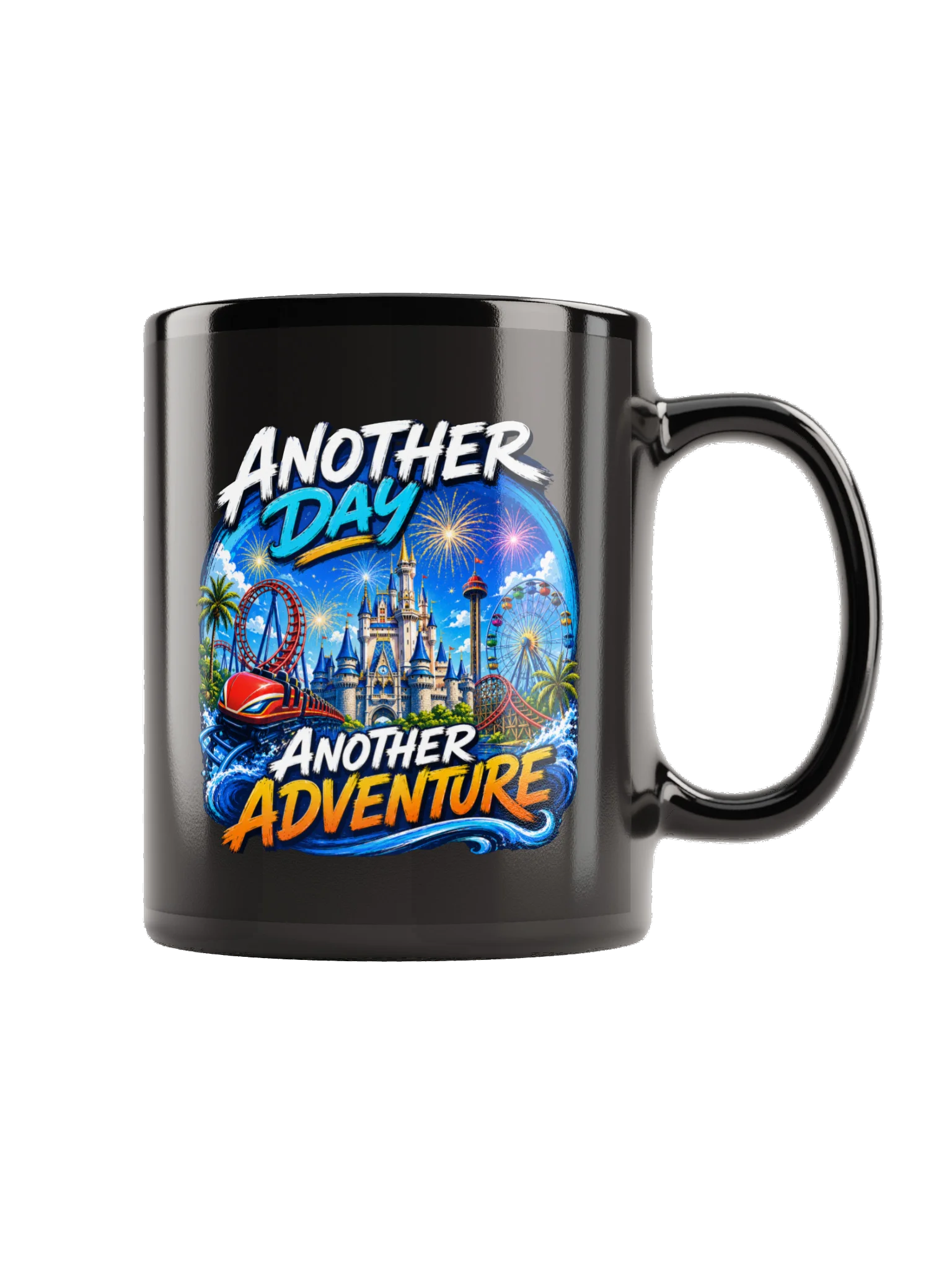 Another Day, Another Adventure Theme Park Coffee Mug product image (3)